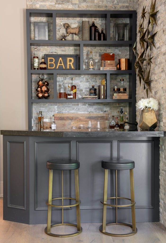 Luxury home bar
