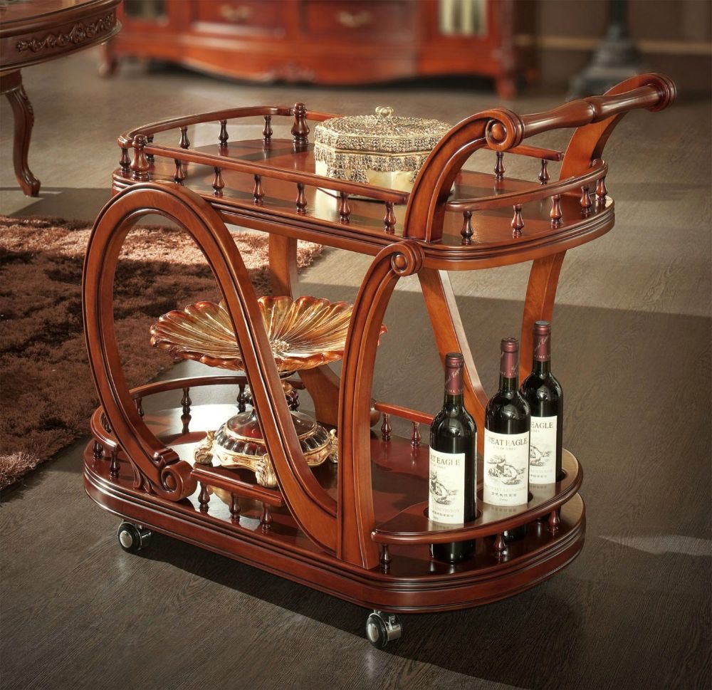 Luxury serving trolley